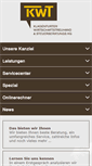 Mobile Screenshot of kwt-huber.at